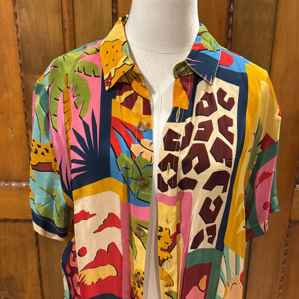 Farm Rio button down shirt - Picture 3 of 14